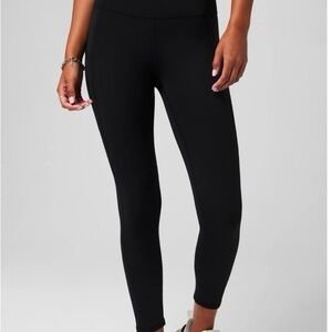 Fabletics Black Performance Leggings 7/8